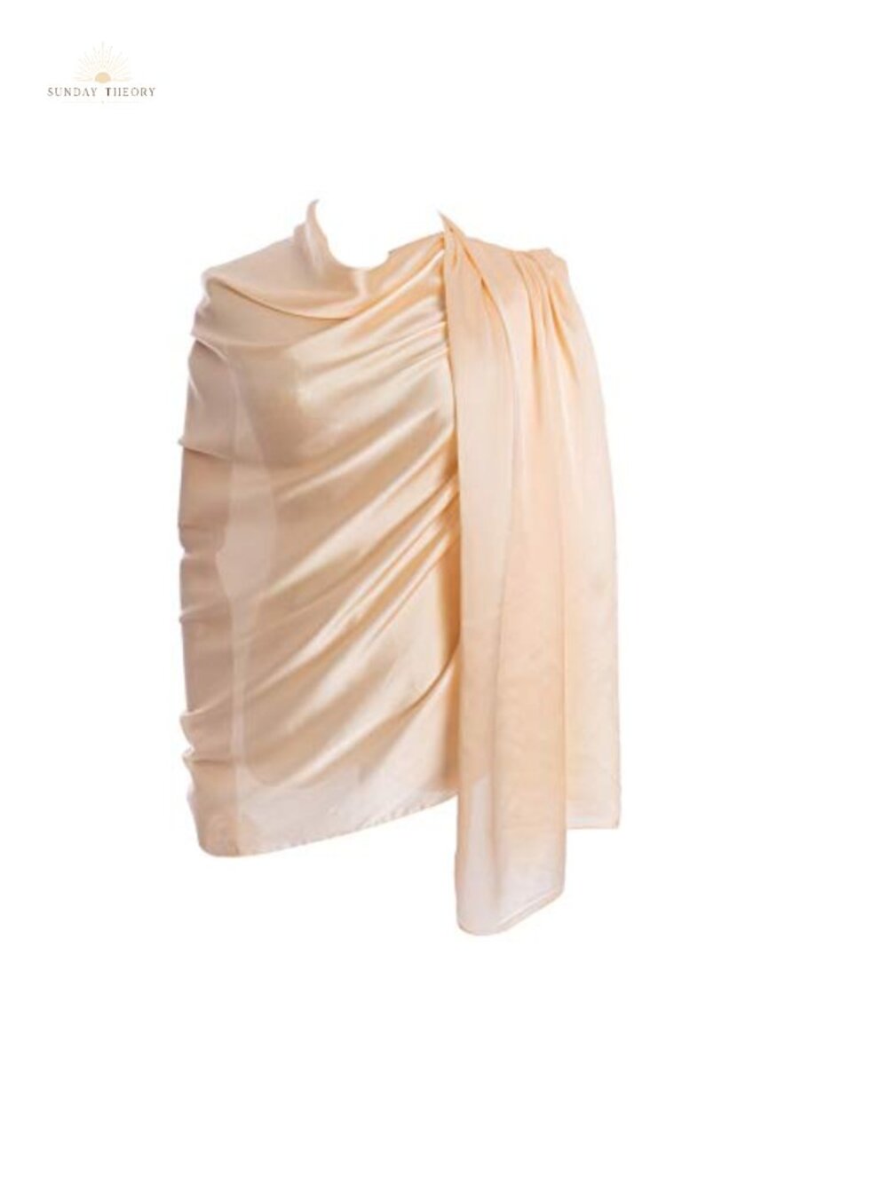 100% Silk Long Lightweight Scarf Shawl for Women Breathable Travel